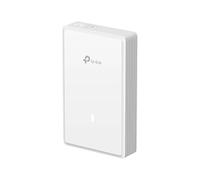 TP-Link Omada WiFi 7 - Placa de Pared con Punto de Acceso inalámbrico | BE5000 de Doble Banda | Puerto de Entrada PoE de 2.5G | 1 Puerto de Enlace descendente de 2.5 G + 2 Puertos de Enlace