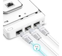 Punto de acceso TP-Link Omada EAP615-WALL AX1800 WiFi 6 MU-MIMO PoE Blanco