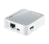 TP-Link TL-MR3020 router inalámbrico Ethernet rápido Banda única (2,4 GHz) 4G Plata, Blanco