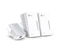 TP-Link Powerline 600 Wi-Fi 3-Pack Kit, TL-WPA4220 TKIT