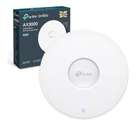 TP-Link Punto de Acceso WiFi 6 EAP650, Puntos de Acceso inalámbricos AX3000 Gigabit de Doble Banda, Adaptador de Corriente Incluido, Rango extendido de Roaming sin Costuras, Malla Omada, Compatible