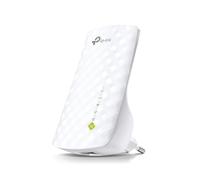 TP-Link RE200 AC750 - Repetidor de Red WiFi Extensor Amplificador de Cobertura con Enchufe(Puerto Ethernet, 10/100 mbps, Banda Dual, 300Mbps, 2.4 GHz, 433 Mbps 5GHz), Blanco