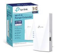 TP-Link RE500X - WiFi 6 Repetidor, AX1500 WiFi, Puerto Ethernet Gigabit 10/100/1000 Mbos, Compatible con Todos los Routers, Negro, AX1500