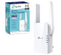 TP-Link RE505X AX1500 Dual Band Wi-Fi 6 Range Extender, Broadband/Wi-Fi Extender,Booster/Hotspot with 1 Gigabit Port & 2 External Antennas, Built-In Access Point Mode, UK Plug,White