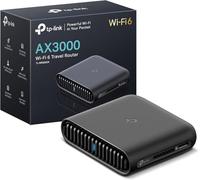 TP-Link Router de Viaje Wi-Fi 6 AX3000 de Doble Banda TL-WR3002X | MultiGig Portable | OpenVPN, WireGuard | Fácil Intercambio público WiFi | Aprobado por Hotel/Crucero/Viajes | Cable WiFi para