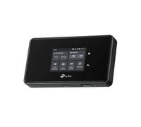 TP-Link Router móvil 5G M8550 con Ranura SIM, AXE3600 WiFi 6E, Mifi de Triple Banda, Pantalla táctil, Puerto Gigabit, WiFi portátil, cifrado VPN, Interfaz Tipo C/Antena, Carga rápida