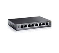 TP-Link SG108PE POE 55W Metálico Semigestionable - Switch