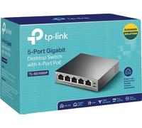 TP-Link TL-SG1005P No administrado Gigabit Ethernet (10/100/1000) Energía sobre Ethernet (PoE) Negro