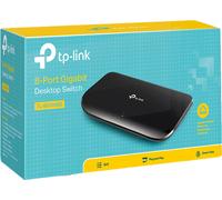 TP-Link TL-SG1008D No administrado Gigabit Ethernet (10/100/1000) Negro