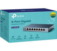 TP-Link TL-SG108 No administrado Gigabit Ethernet (10/100/1000) Negro