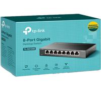 TP-Link Omada TL-SG108S switch No administrado Gigabit Ethernet (10/100/1000) Negro