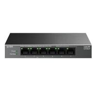 TP-LINK SWITCH DE SOBREMESA DE 6 PUERTOS 10/100 MBPS CON 4 PUERTOS POE PUERTOS: 4× 10/100 MBPS POE, 2× 10/100 MBPS NO POE ESPECI