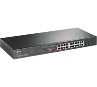 TP-Link Switch PoE TL-SL1218MP de 16 Puertos 10/100Mbps y 2 Puertos Gigabit no gestionados