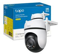 Tp-Link Tapo C520WS - Cámara de Vigilancia Wi-FI para Exteriores de 360º | Visión Nocturna a Color Starlight | Detección IA Múltiple | Resolución 2K QHD 4 MP | Detección de Personas con IA |