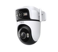 Tapo C545D - Cámara de seguridad para exteriores con doble lente panorámica/inclinación