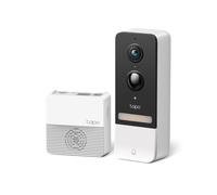 TP-Link TAPO D230S1 Kit Vídeo Porteiro Inteligente WiFi 2K 5MP a Bateria com Campainha