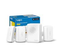 TP-Link Tapo Kit de inicio de sensor de puerta, compatible con Matter, sensor de contacto inteligente para ventana de puerta x 3, concentrador inteligente con timbre integrado, automatización