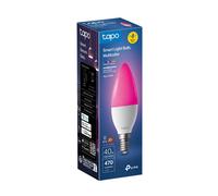 TP-Link Tapo L430C E14 bombilla inteligente tipo vela B38 blanca y RGB ajustable (1 unidad)