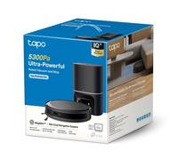 Robot Aspirador y Fregasuelos TP-Link Tapo RV20 Max Plus con Autovaciado Navegación LiDAR 5.300 Pa Control por Voz