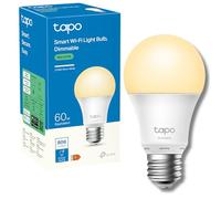 TP-Link Tapo Smart Bulb, Smart WiFi LED Light, E27, 8.7W, Works with Amazon Alexa(Echo and Echo Dot), Google Home, Dimmable Soft Warm White, No Hub Required (Tapo L510E) [Energy Class F]