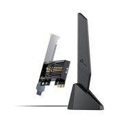TP-Link Tarjeta Wi-Fi Wi-Fi Wi-Fi 7 BE9300 PCIe (Archer TBE553E) | Tarjeta de Red de Tres Bandas para PC de Escritorio | Bluetooth 5.4 | Base de Antena magnética | Soporte de Perfil bajo | Windows 10