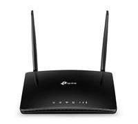 TP-Link TL-MR150-4G LTE Router (Cat 4), Router 4G Velocidad hasta 300Mpbs, MicroSim, 3xPuertos Ethernet LAN/WAN, Antena Desmontable, Plug&Play