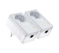 TP-Link TL-PA4010P KIT V5 adaptador de red PowerLine 600 Mbit/s Ethernet Blanco 2 pieza(s)
