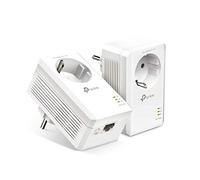 TP-Link TL-PA7019P KIT AV1000 Adaptador Powerline Gigabit con enchufe (1 puerto Gigabit, Plug and Play, ahorro de energía, compatible con todos los adaptadores Powerline comunes) Blanco