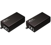 TP-Link TL-POE160S - Inyector PoE+ 30 W IEEE 802.3at/AF, 2 Puertos Gigabit, alimentación integrada, instalación Plug & Play para cámaras IP/Puntos de Acceso (Paquete de 2)
