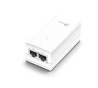 TP-Link TL-PoE4818G - Inyector PoE pasivo de 48 V/18 W, adaptador Gigabit PoE | Plug & Play | Hasta 100 metros (330 pies) | Diseño de montaje en pared
