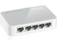 TP-Link TL-SF1005D - Conmutador Fast Ethernet con 5 Puertos (10/100 Mbps, Divisor de Ethernet y Escritorio, Concentrador de ethernet, Plug and Play, Bastante, sin Ventilador, No Gestionado)