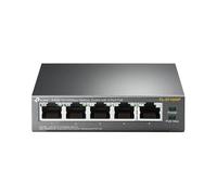 TP-Link TL-SF1005P No administrado Fast Ethernet (10/100) Energía sobre Ethernet (PoE) Negro