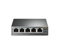 TP-Link TL-SF1005P No administrado Fast Ethernet (10/100) Energía sobre Ethernet (PoE) Negro