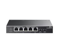 Switch TP-Link TL-SG1005P-PD 5 puertos Gigabit PoE+ sin ventilador montaje pared