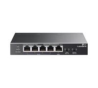 TP-Link TL-SG1005P-PD | Conmutador Ethernet Gigabit de Paso PoE de 5 Puertos | 1 PoE++ en 90 W, 4 PoE+ de Salida de hasta 66 W | Plug & Play | Modo de extensión | QoS, IGMP, PoE Recuperación