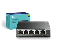 TP-Link TL-SG1005P - Switch Gigabit de 5 Puertos (4 PoE+), Plug & Play, QoS
