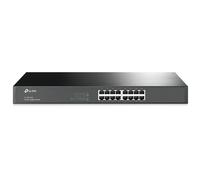 TP-Link TL-SG1016 No administrado Gigabit Ethernet (10/100/1000) 1U Negro