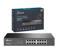 TP-Link TL-SG1016D No administrado Gigabit Ethernet (10/100/1000) Negro
