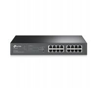 TP-LINK TL-SG1016PE Gestionado Gigabit Ethernet (10/100/1000) Energía sobre Ethernet (PoE) Negro