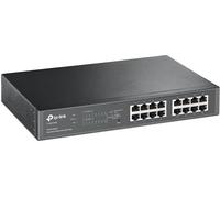 TP-Link TL-SG1016PE Gestionado L2 Gigabit Ethernet (10/100/1000) Energía sobre Ethernet (PoE) 1U Negro