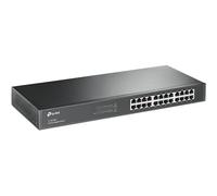 TP-Link TL-SG1024 - Switch 24 Puertos Gigabit Ethernet, Switch No Gestionable, Plug and Play, Carcasa Metálica, Montaje en rack, Sin ventilador