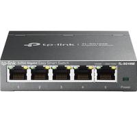 TP-Link TL-SG105E Unmanaged PRO Switch, 5 Puertos Gigabit Inteligente, Plug and Play, Gigabit Puerto, Caso Metal VLAN, QoS, Software de Gestión Inteligente Fácil, Negro