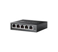 TP-Link TL-SG105S-M2 - Conmutador de Red no administrado multiGigabit de 5 Puertos 2.5G, Divisor Ethernet, Ancho de Banda de 2.5 G, Plug & Play, Montaje en Escritorio/Pared, diseño de Metal sin