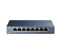 TP-Link TL-SG108 No administrado Gigabit Ethernet (10/100/1000) Negro