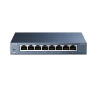 TP-Link TL-SG108 No administrado Gigabit Ethernet (10/100/1000) Negro