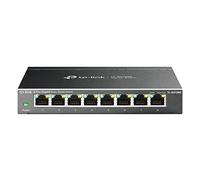 TP-Link TL-SG108E Unmanaged Pro Switch, 8 Puertos Gigabit Inteligente, Plug&Play, Carcasa de Metal, VLAN, QoS, Software de Gestión Inteligente Fácil, Ver.6.0