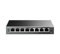 TP-Link TL-SG108PE Gestionado L2 Gigabit Ethernet (10/100/1000) Energía sobre Ethernet (PoE) Negro