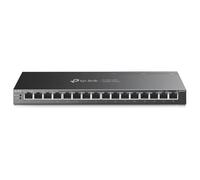 TP-Link TL-SG116P switch No administrado Gigabit Ethernet (10/100/1000) Energía sobre Ethernet (PoE) Negro