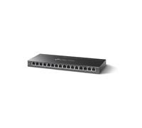 TP-Link TL-SG116P switch No administrado Gigabit Ethernet (10/100/1000) Energía sobre Ethernet (PoE) Negro