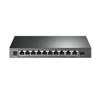 TP-Link TL-SG1210MP, Interruptor PoE Gigabit de 8 Puertos, 8 Puertos PoE+ @123W, con 2 Puertos Gigabit de Enlace Ascendente + 1 Ranura SFP combinada, Plug & Play, Extender, Modo de prioridad y